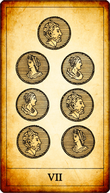 7 der Münzen
