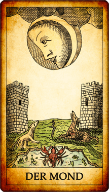 Tarotkarte Der Mond