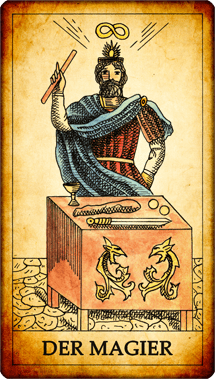 Tarot-Karte Der Magier