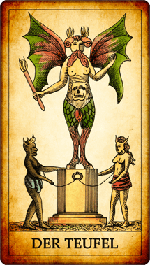 Tarot-Karte Der Teufel