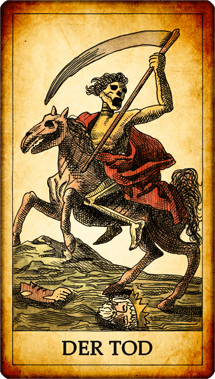 Tarot-Karte Der Tod